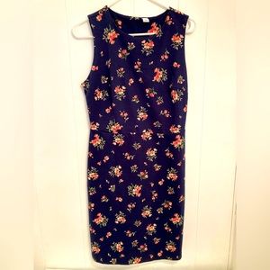 Sleeveless floral dress